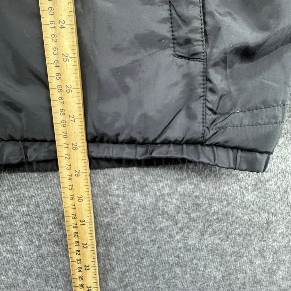 The North Face Gosei Mens Puffer Jacket Black With‎ Pockets Coat Large